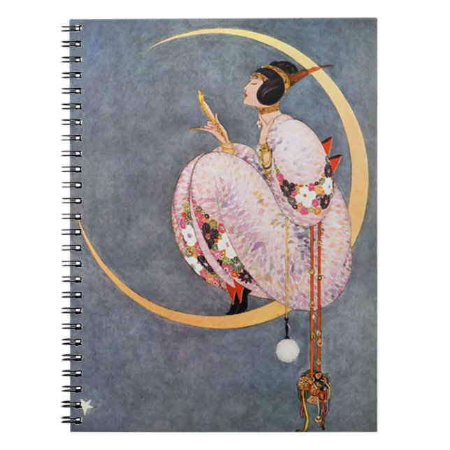 Caderno Espiral Moon & Mirror 1917 George Wolf Plank (Frente)
