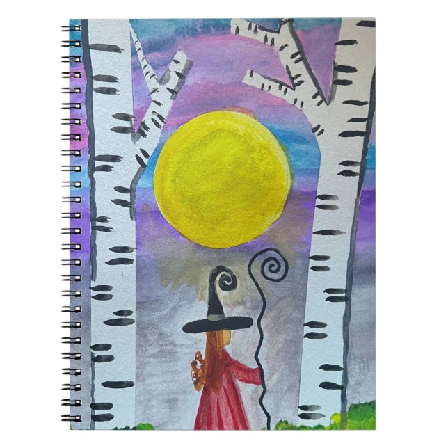 Caderno Espiral Moonlit Musings (Frente)