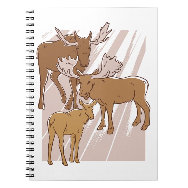 Caderno Espiral Moose (Frente)