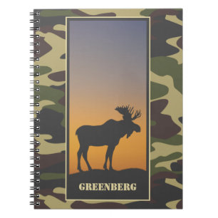Caderno Espiral Moose e Camo Spiral