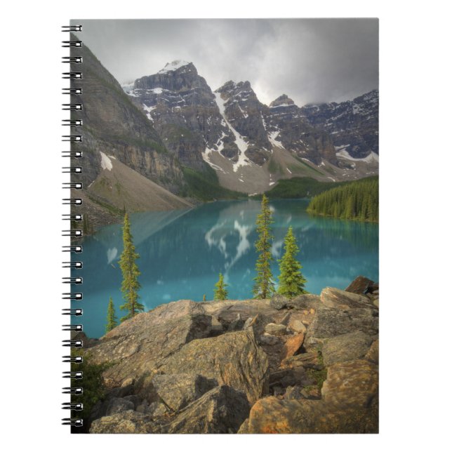 Caderno Espiral Moraine Lake Canada (Frente)