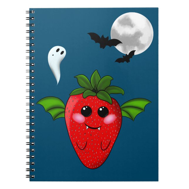 Caderno Espiral Morango (Frente)