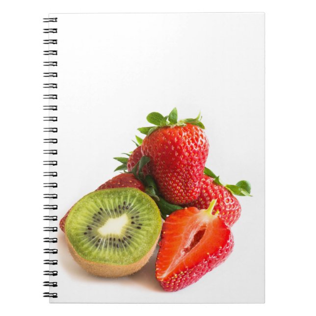 Caderno Espiral Morango e kiwi (Frente)