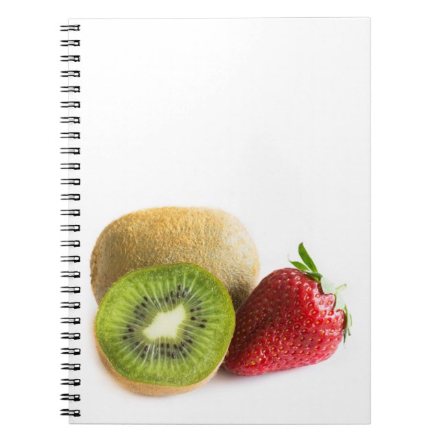 Caderno Espiral Morango e kiwi (Frente)