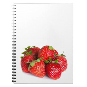 Caderno Espiral Morangos