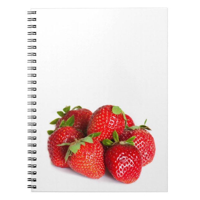 Caderno Espiral Morangos (Frente)