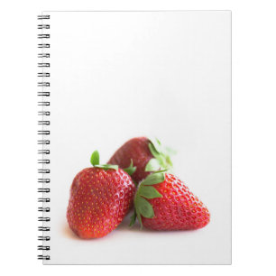 Caderno Espiral Morangos