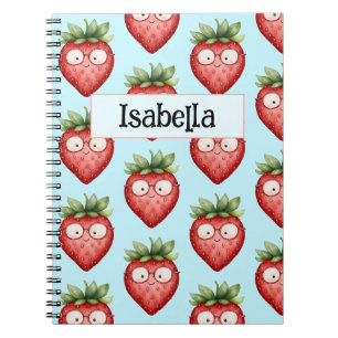 Caderno Espiral Morangueira Inteligente 