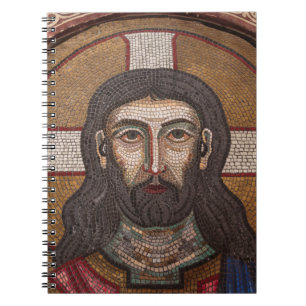 Caderno Espiral Mosaico de Jesus