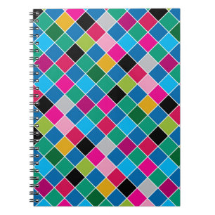 Caderno Espiral Mosaico em vidro 9