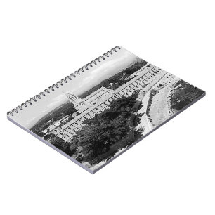 Caderno Espiral Mosteiro da ilha de Vintage Cannes Santo-Honorat