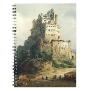 Caderno Espiral Mosteiro de Sacra di San Michele Arte Alpina