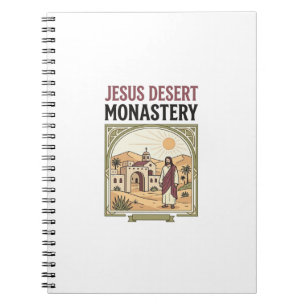 Caderno Espiral Mosteiro do Deserto de Jesus Mosteiro do Deserto d