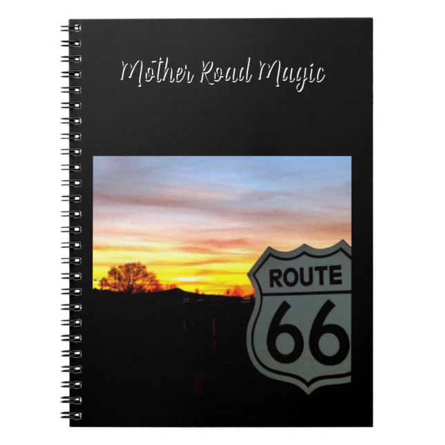 Caderno Espiral Mother Road Magic (Frente)