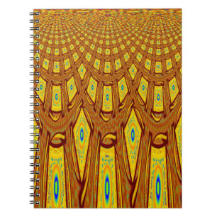 Caderno Espiral Motif africano tribal