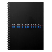 Caderno Espiral Motivacional "Potencial Infinito"