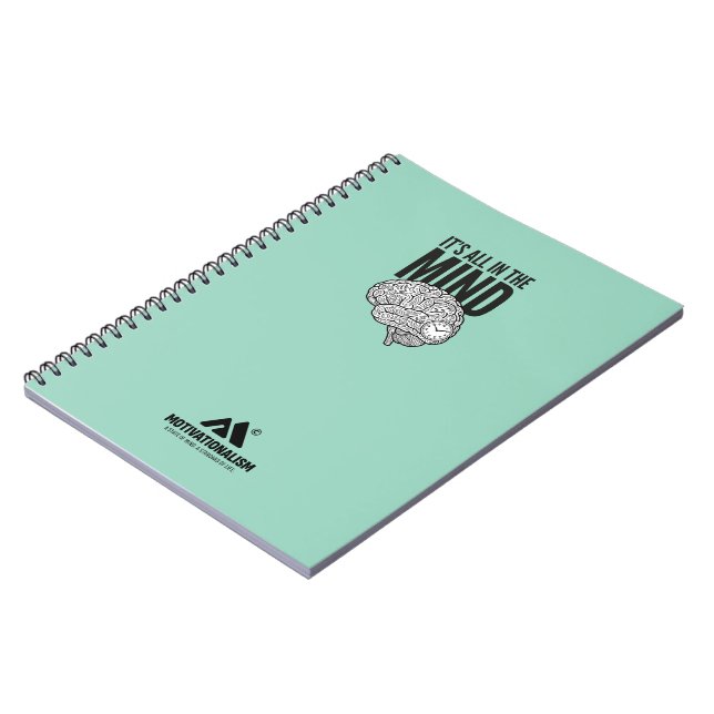 CADERNO ESPIRAL MOTIVATIONALISM© MINDFULLNESS (Left Side)