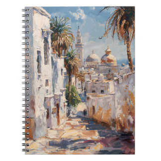 Caderno Espiral motivo impressionista de Tunes