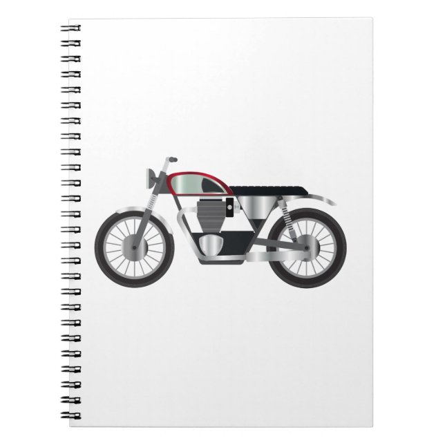 Caderno Espiral Motocicleta (Frente)