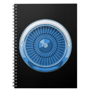Caderno Espiral Motor a Jato