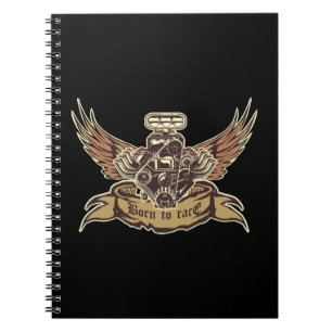 Caderno Espiral Motor de animação