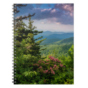 Caderno Espiral Mountain Laurel ao Nascer do Sol