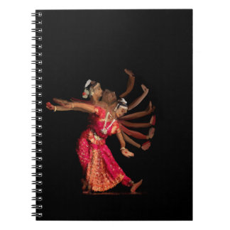 Caderno Espiral Movimento da mão de Bharatanatyam - 121