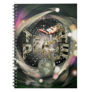 Caderno Espiral Movimento de Paz de Ensino