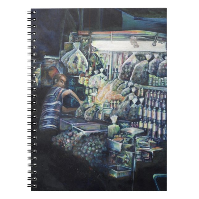 Caderno Espiral Movimentou a meta, Singapura (Frente)