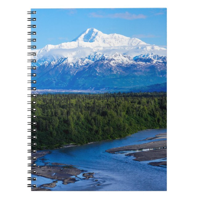 Caderno Espiral Mt. McKinley Alaska (Frente)