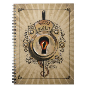 Caderno Espiral MÚGLE WORTHY™ Lock