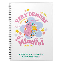 CADERNO ESPIRAL MUITO DEMURA MUITO MINÚSCULA MEIO FLORAL