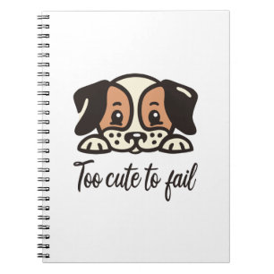 Caderno Espiral Muito fofo para falhar