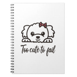 Caderno Espiral Muito fofo para falhar(4)