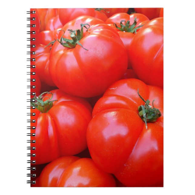 Caderno Espiral Muitos Tomates (Frente)