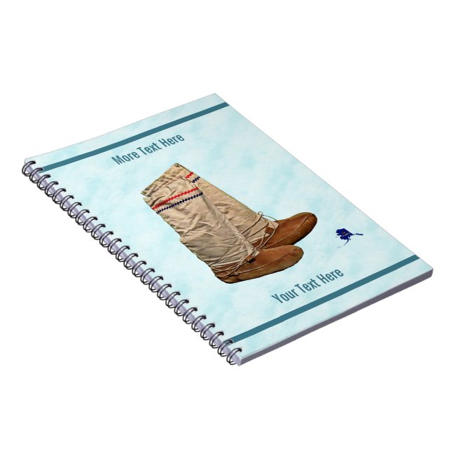 Caderno Espiral Mukluks na neve (Lado Direito)