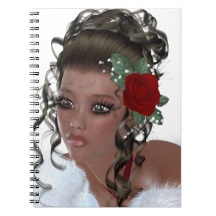 Caderno Espiral Mulher do afro-americano