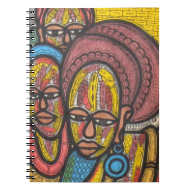 Caderno Espiral Mulher do mercado (Frente)