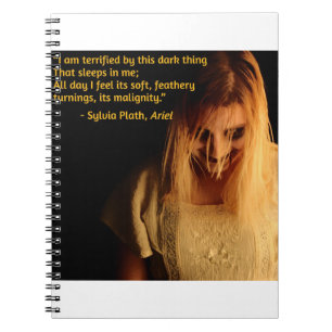 Caderno Espiral mulher louca