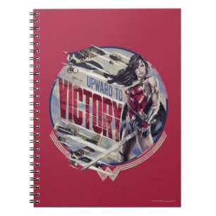 Caderno Espiral Mulher Maravilha Em Direção À Vitória