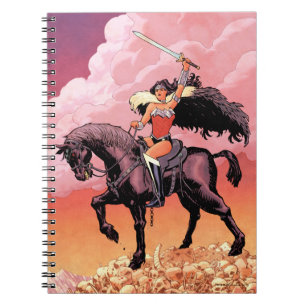 Caderno Espiral Mulher Maravilha Novo Cobrir 52 Quadrinhos #24