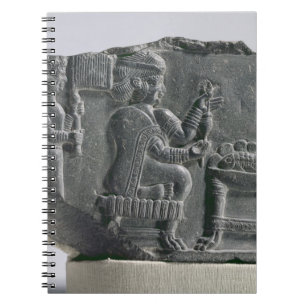 Caderno Espiral Mulher que gira, período Neo-Elamite de Elamite,