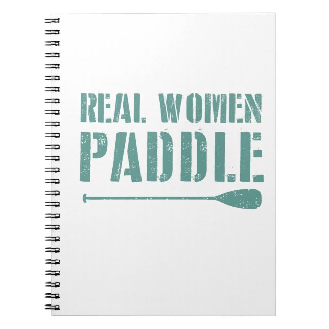 Caderno Espiral Mulher Real Paddle (Frente)