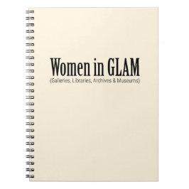 Caderno Espiral Mulheres em GLAM 