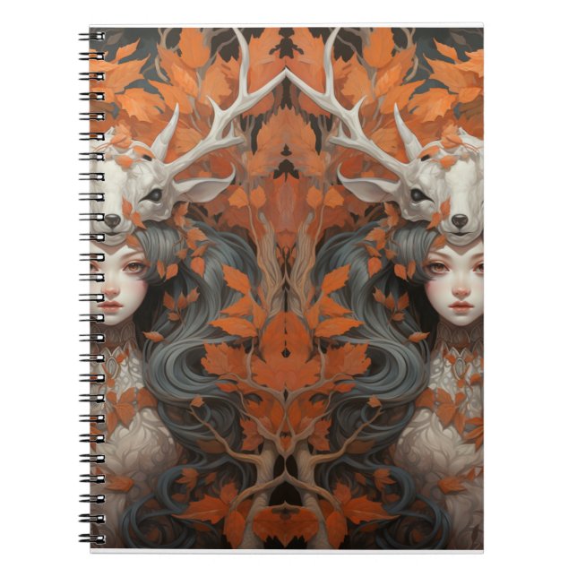 Caderno Espiral Mulheres na floresta (Frente)