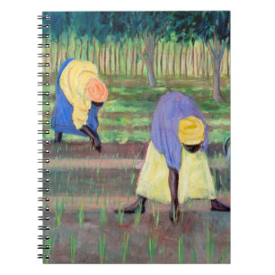 Caderno Espiral Mulheres que jardinam 2005