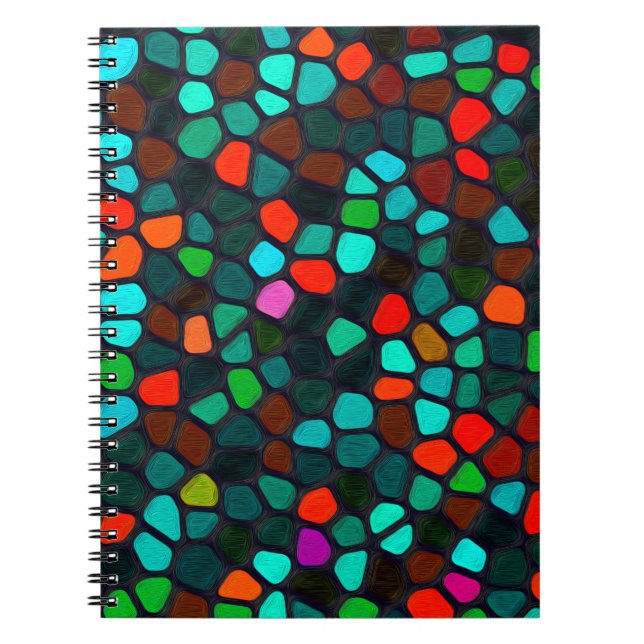 Caderno Espiral Multicolorido (Frente)