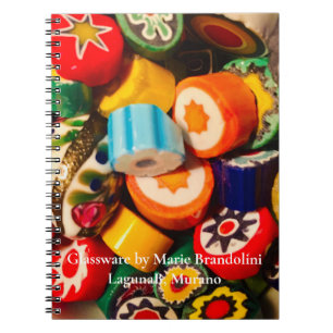 Caderno Espiral MURINE CANDY LIVE PIECES, usada por Marie B @Lagun