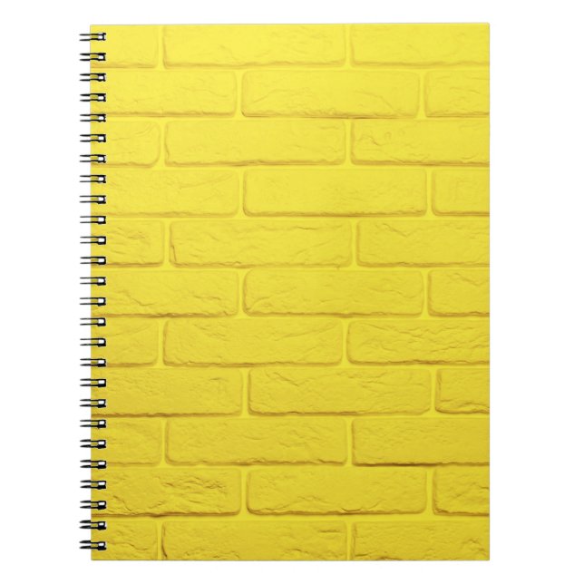 Caderno Espiral muro amarelo (Frente)