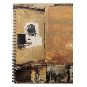 Caderno Espiral muro urbano abutre peruano